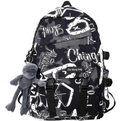 middelbare school rugzak voor tieners jongens coole schooltas student rugzak grote capaciteit schooltas voor jongen schattige pop