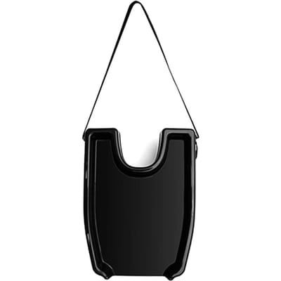 Plateau de lavage de shampoing portable en plastique pour salon de coiffure à domicile, outil de coiffure pour patient noir