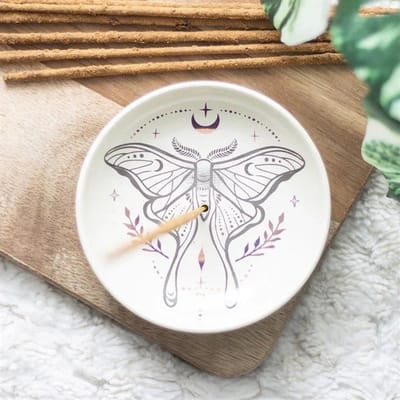 Something Different - Luna Moth Wierookhouder - Wit