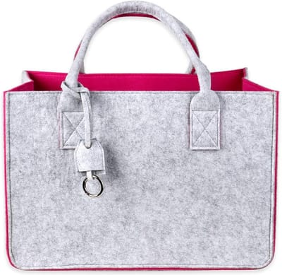 Vilten tas 40x27x27cm boodschappentas opbergtas vilt tas vilten tassen