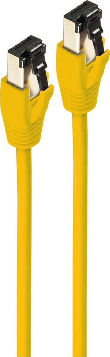 shiverpeaks BS08-41002 netwerkkabel Geel 0,25 m Cat8.1 F/FTP (FFTP)