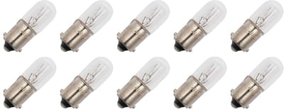 Signaallamp Ba9s 130V 2.6W - 20 mAh - 10 stuks - T10 Gloeilamp Ø10mm - 28mm - 2500K - Dimbaar