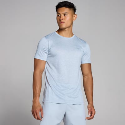 MP Tempo gemêleerd T-shirt voor heren - IJsgrijs - XS