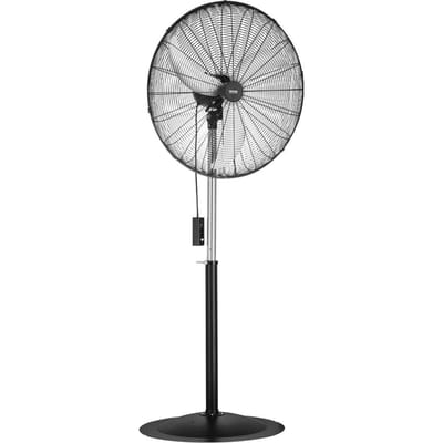 Ventilateur sur pied industriel 30  Ventilateur oscillant 3 vitesses Hauteur réglable