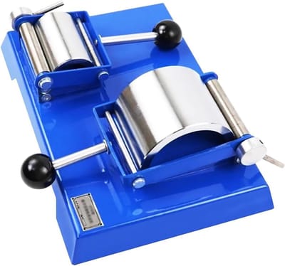 Stopverf Flexibiliteitstester - Verf Buigtester - Coating Kwaliteitscontrole - Dubbele Malspecificaties - R25 R50 MM - Zilver