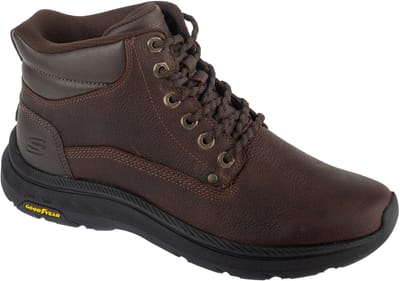 Skechers Slip-Ins: Pollard - Waylon, Mannen, Bruin, Sneakers, maat: 41