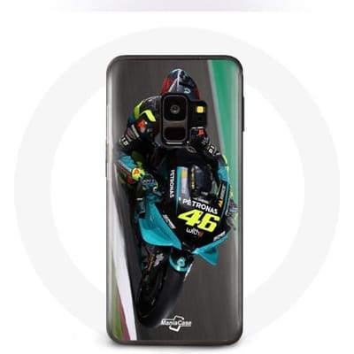 Samsung Galaxy S9 hoesje Valentino Rossi MotoGP rijder 46