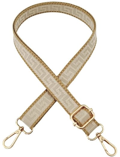 Dailygoods- Schouderriem Verstelbaar 72-130 cm - Tassenriem - Schouderband voor Tas - Boho-Stijl - Duurzaam Nylon - Breedte 2,5 cm - Tasriem