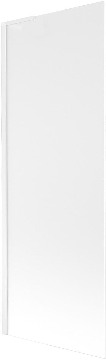 Mexen Next L badwand éénvleugelig 70 x 150 , matglas, wit - 895-070-000-03-30-20