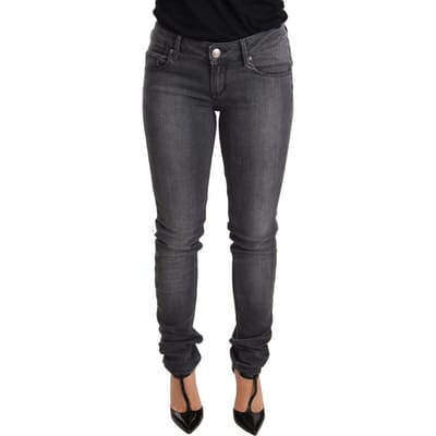 Acht Skinny Jeans Donkergrijs
