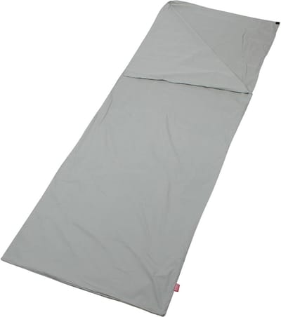 Slaapzak Inlegger - Liner Reis Slaapzak - Kamperen en Reizen - Huidvriendelijk Katoen - 80 x 220 cm - Zandkleur