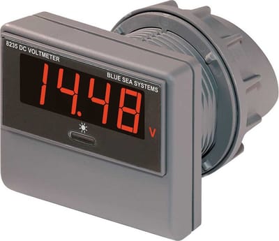 Blue Sea DC digitale Voltmeter - 0 to 60V DC | 8235