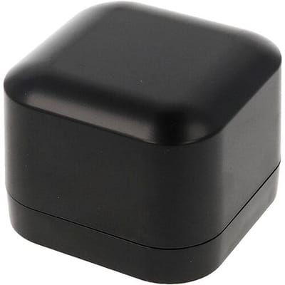 Hammond Electronics 1556BABK Universele behuizing 80 x 80 x 60 ABS kunststof Brandvertragend Zwart 1 stuk(s)