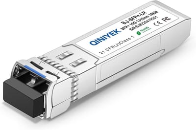 Netwerk Module - SFP+ Transceiver - Netwerk Uitbreiding - 10km Bereik - 1310nm Golflengte - Zilver