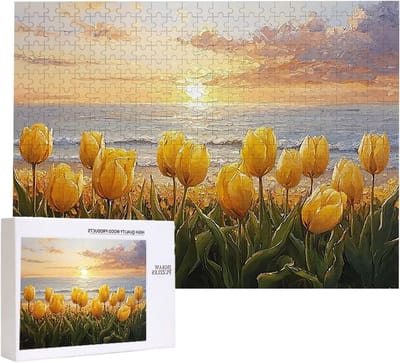 Legpuzzel - Puzzelstukjes - Ontspannend tijdverdrijf - Natuurlijk hout materiaal - 1500 stukjes - Zeezicht