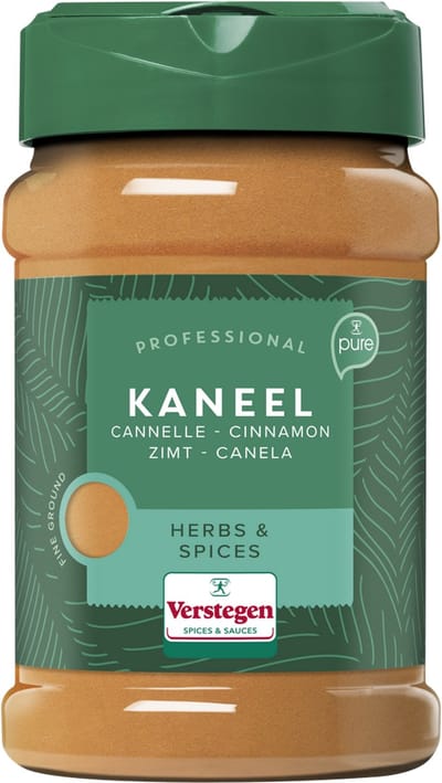 Verstegen - Kaneel gemalen - Pure - Strooibus small - Kruiden & specerijen - 130g