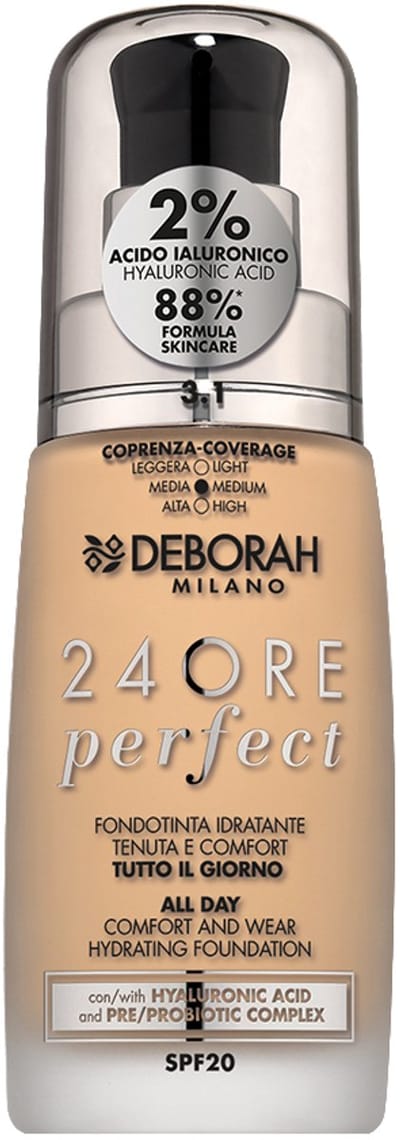 Deborah Milano 24ore Perfect 30 ml Pompflacon Vloeistof 3.1 Light Gold