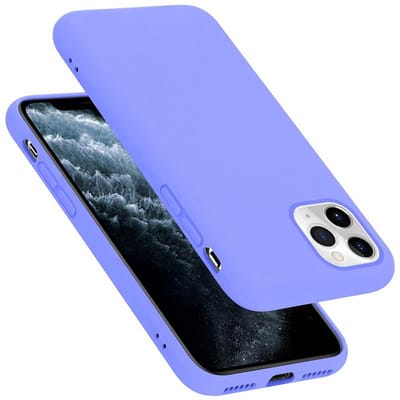 Cadorabo Hoesje geschikt voor Apple iPhone 11 PRO in LIQUID LICHT PAARS - Beschermhoes gemaakt van flexibel TPU silicone Case Cover