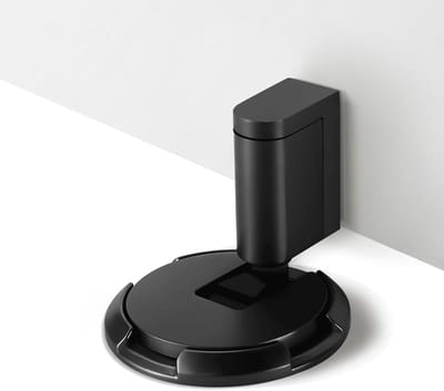 Deurstopper Set - Deurhouders - Deuren Beschermen - Verstelbare Hoogte - 3 Stuks - Mat Zwart