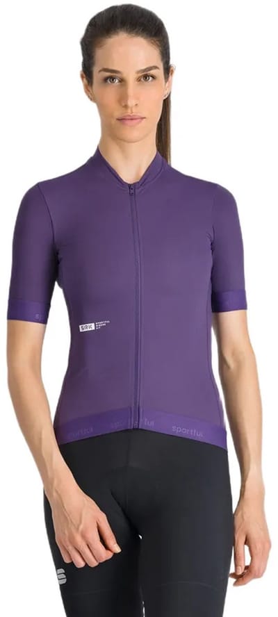 Sportful Srk 2 Korte Mouw Wielertrui Paars S Vrouw