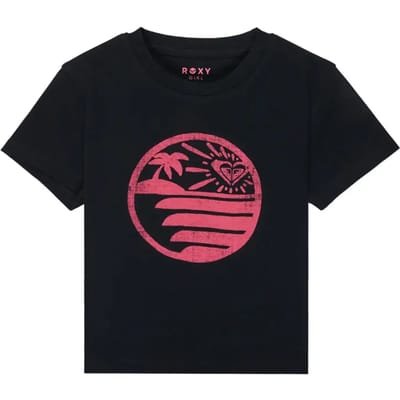 Roxy Baby One More Time T-shirt Met Korte Mouwen Zwart 14 Years Meisje