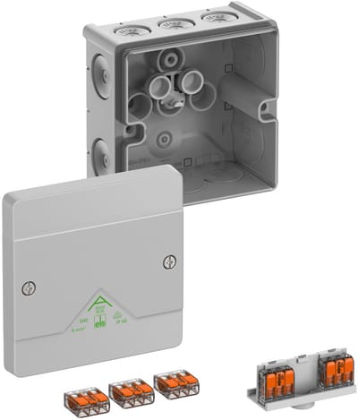 Spelsberg Abox SLK-4² Aftakkast (l x b x h) 102 x 102 x 57 mm Grijs IP66 1 stuk(s)