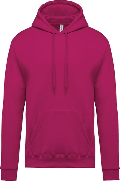Kariban Herensweater met capuchon K476 - Fuchsia - L