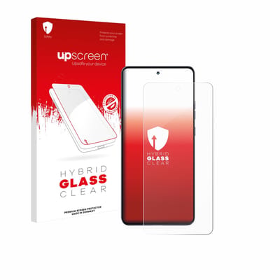 upscreen - Screenprotector voor Motorola Moto G86 - Folie Beschermfolie Beschermglas transparant