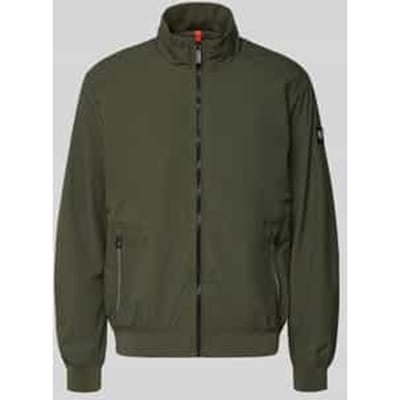 regular fit jack met opstaande kraag
