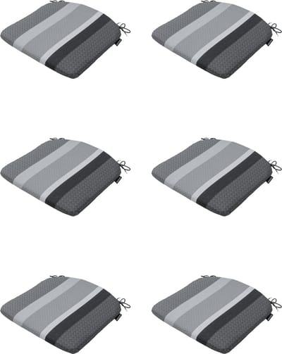 Madison - Zitkussen - Universeel - 6st - 46x48cm - Tomsen Grey - Grijs