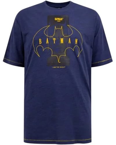 Duke 555 Burnley T-shirt Blauw Big Men Size 3XL
