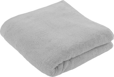 Tiseco Home Studio - Douchelaken DELUX - 100% katoen - 550 g/m² - 100% katoen - superzacht en zeer absorberend - 100x150 cm - Greycool