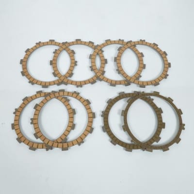 set van 8 koppelingsplaten voor suzuki 600 gsx r 2006 tot 2007 nieuw