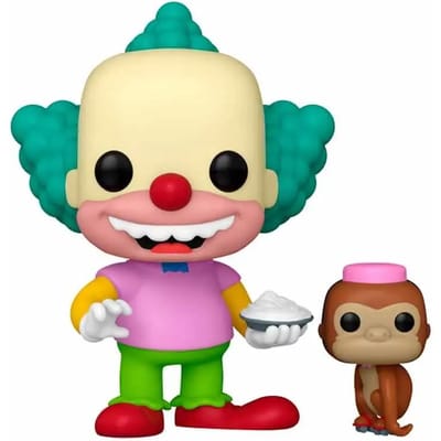 The Simpsons Krusty with Mr. Teeny vinylfiguur 1741 Unisex Funko Pop! - Neutraal - Standard