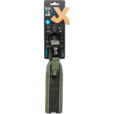 Duvoplus - Halsband Voor Dieren - Hond - Ultimate Fit Control Halsband Classic L - 45-51cm Undercover Green - 1st