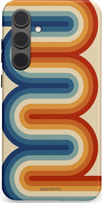 Casetastic Hoesje Geschikt voor Samsung S24 Plus - Stijlvolle Beschermende Duo-layer Case - Vintage Boog