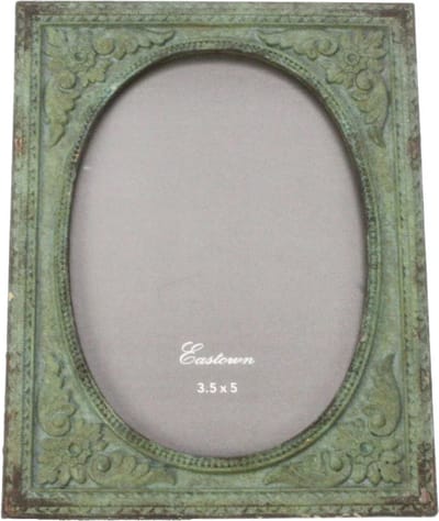 Meander - Fotolijstje antiek groen (8x12cm) 12x16 cm