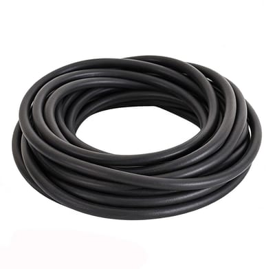 Ronde EPDM voegband van 9 mm diameter, 5 m lang, voor afdichting van deuren, ramen, muren en plafonds