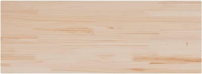 Houten Tafelblad - Vervangend Blad - Tafel Opfrissen - Massief Grenenhout - 110x40x1.7 cm - Natuurlijk