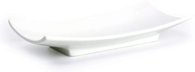 BonBistro Serveerschaal 14,5x7cm wit Comet (Set van 12)