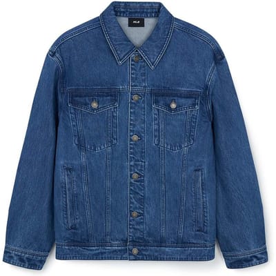 MLB New York Yankees Logo Outdoor Casual Sport Denim Jas Uniseks jassen Blauw 3ADKB0144-50INS M blue