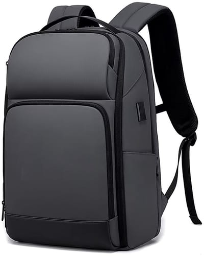 Uitbreidbare Laptop Rugzak 15.6 inch - 26L tot 40L - Waterafstotend - USB Aansluiting