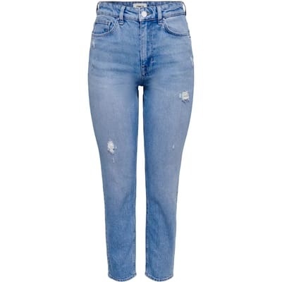 ONLY Straight fit jeans ONLEMILY High waist Straight fit Enkel lengte Jeans