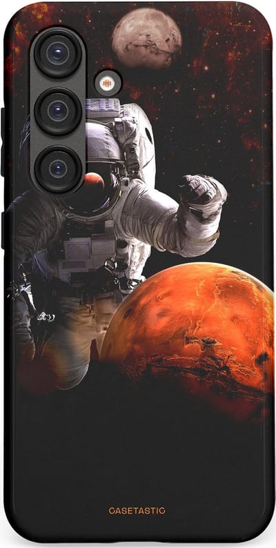 Casetastic Hoesje Geschikt voor Samsung S25 - Stijlvolle Beschermende Duo-layer Case - Stellar avontuur