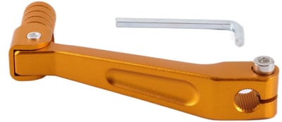 Dailygoods - Versnellingspook - Aluminium Shift Pedaal - Opvouwbaar - Gouden Kleur - Geschikt voor Dirt Bikes - Vervanging voor 250 Huayang Serie
