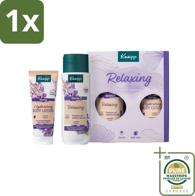 1 x Kneipp – Relaxing Moments – Geschenkset – Lavendel – Douchegel & Bodylotion- Ontspanning - Lavendel - Douchegel - Bodylotion - Geschenkset