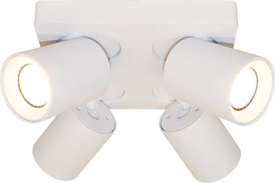 Artdelight - Spot Megano 4 lichts vierkant wit