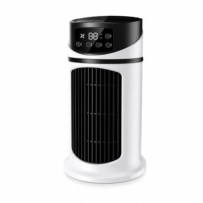 Aircooler Luchtkoeler – Tafelventilator / Mini Airco – 6 Standen – Luchtbevochtiger & Koelventilator voor Slaapkamer, Bureau en Woonkamer