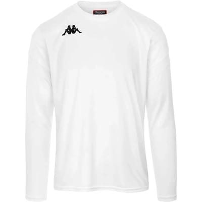Kappa Dovol T-shirt Met Lange Mouwen Wit L Man