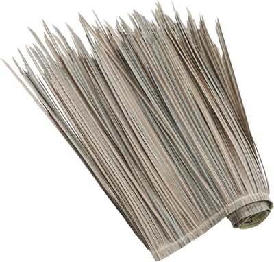 Stro Dakpannen - Kunstriet Dakbedekking - Tuindecoratie - Onderhoudsvrij - 100x50cm - Natuurlijk